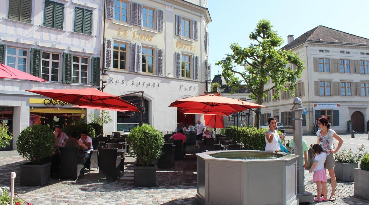 Hotel Le Lion - Self Check-In Bischofszell Eksteriør bilde