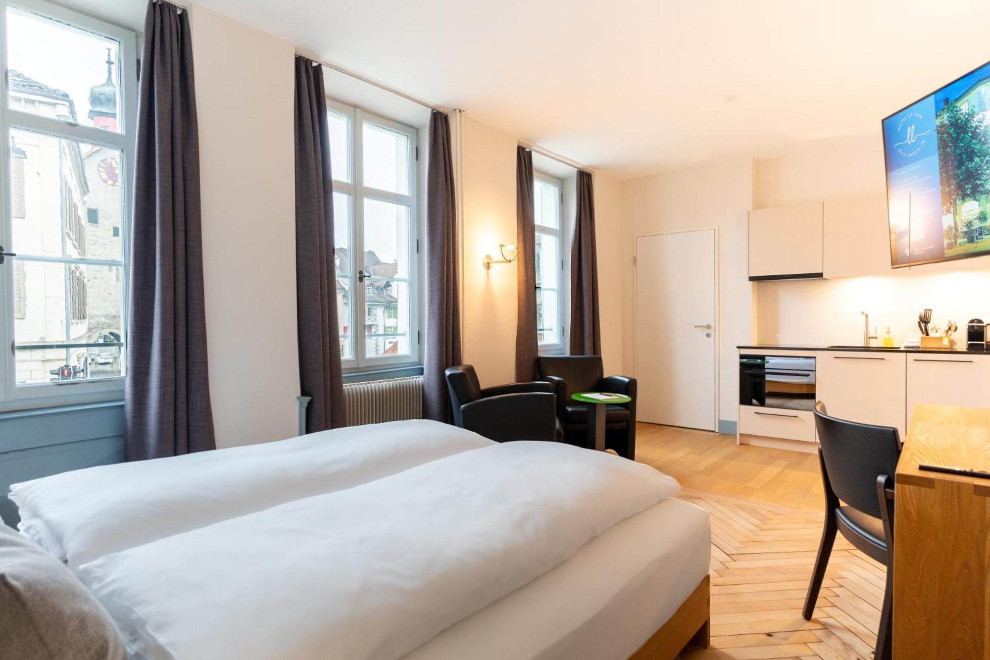 Hotel Le Lion - Self Check-In Bischofszell Eksteriør bilde